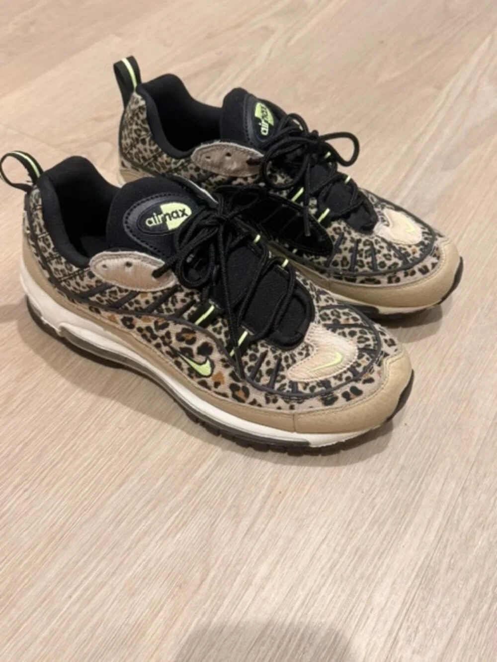 Nike Air Max 98 Leopard Animal Pack Women Size 9